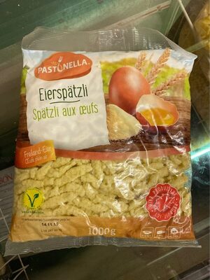 Spätzli aux oeufs front packaging