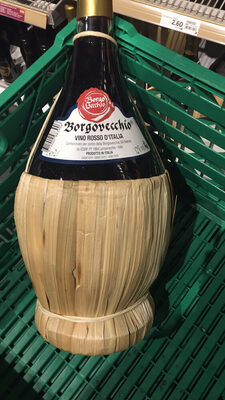 Borgovecchio Vino Rosso D'Italia front packaging