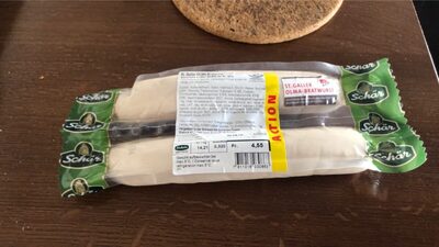 St-Galler Olma Bratwurst front packaging