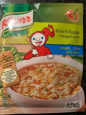 Potage Knorrli Knorr
