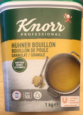 Bouillon de poule front packaging