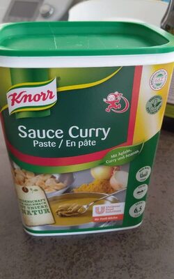 Sauce curry front packaging