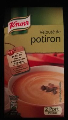 Velouté de potiron front packaging