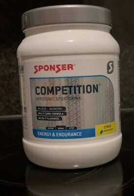 Sponser Competition Hypotonic Drink