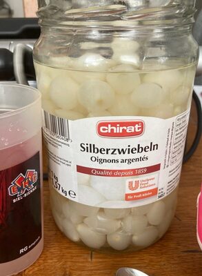 Oignons argentés front packaging