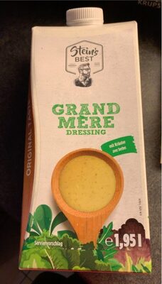 Grand mere dressing front packaging