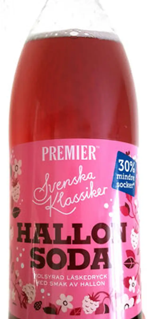 Hallon Soda front packaging