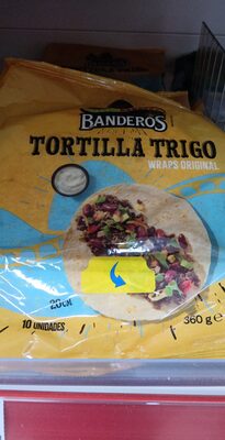 Tortilla trigo 10uds