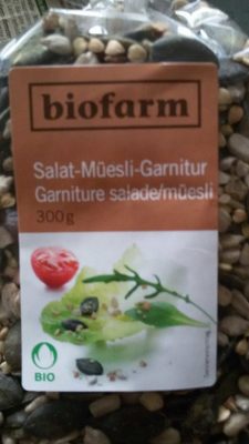 Garniture Salade/muesli front packaging