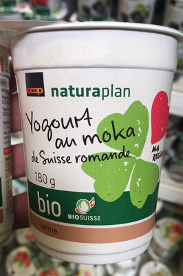 Mocha yogurt from French-speaking Switzerland