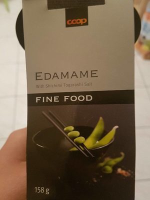 Edamame with shichimi togarashi salt