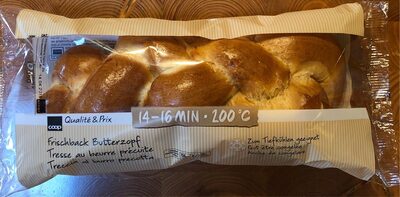 Tresse au beurre précuite