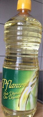 Huile végétale front packaging