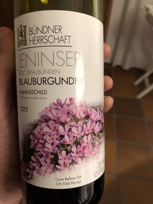 Bündner Herrschaft front packaging