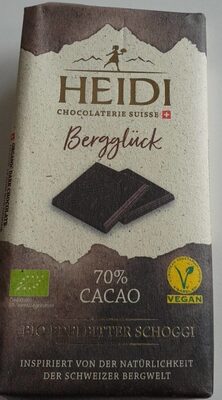 Heidi Bergglück 70 % cacao