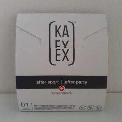 after sport | after party front packaging
