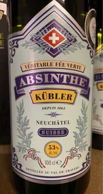Absinthe Küblee front packaging