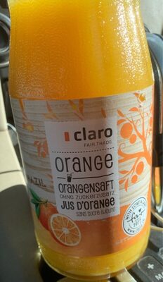 Jus d'orange