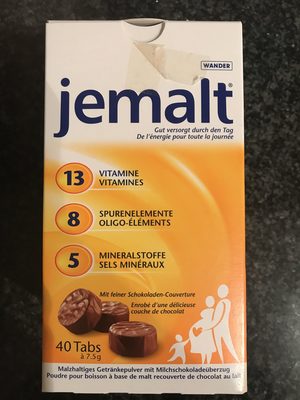 Jemalt 13+13 Tabs 40 X 7.5 G