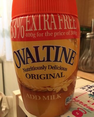 Ovaltine front packaging