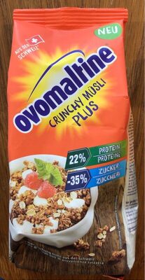 Ovomaltine Crunchy Müsli Plus