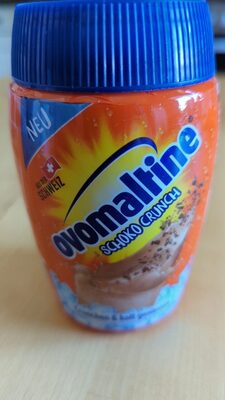 Ovomaltine Schoko Crunch front packaging
