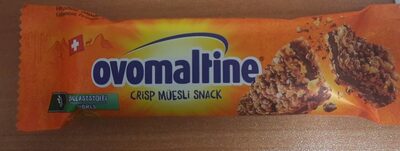 Ovomaltine Crisp Müesli Snack front packaging