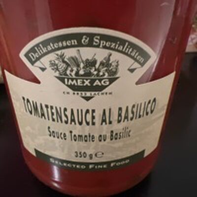 Tomatensauce al Basillico