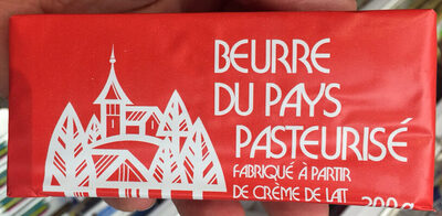 Pasteurized Country Butter Made From Milk Cream