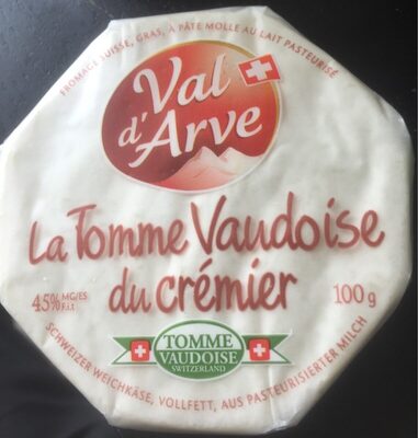 The Tomme Vaudoise of the creamer