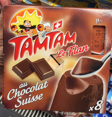 The swiss chocolate flan