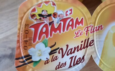 Le flan à la vanille des îles