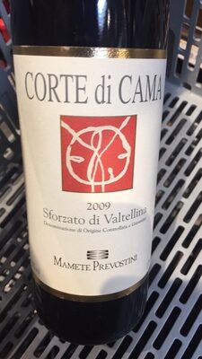 MAMETE PREVOSTINI CORTE di CAMA Sforzato di Valtellinaa