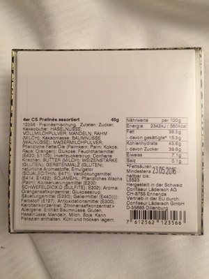 Pralinés assortiment