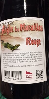 Henri Badoux Aigle les Murailles Rouge