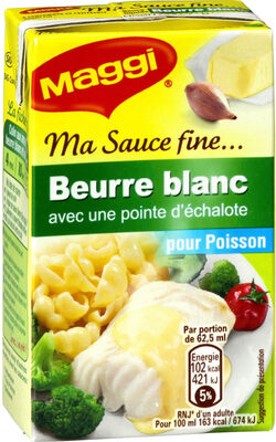 MAGGI Ma Sauce Fine Beurre Blanc 250ml front packaging
