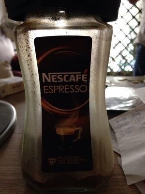 Nescafé espresso front packaging