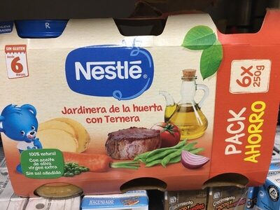 Jardinera de la huerta con Ternera