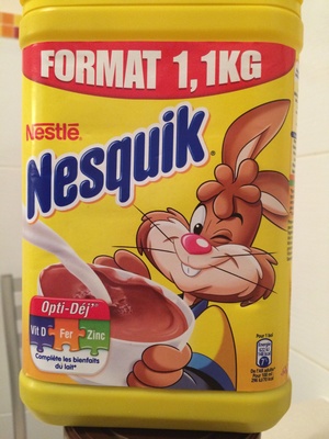 NESQUIK Poudre Cacaotée boîte 1,1kg
