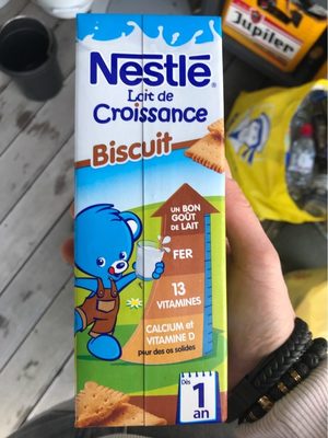 Nestlé Lait De Croissance Biscuit front packaging