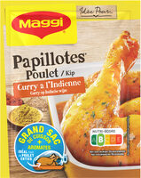 MAGGI Papillotes Poulet Curry à l'indienne 30g