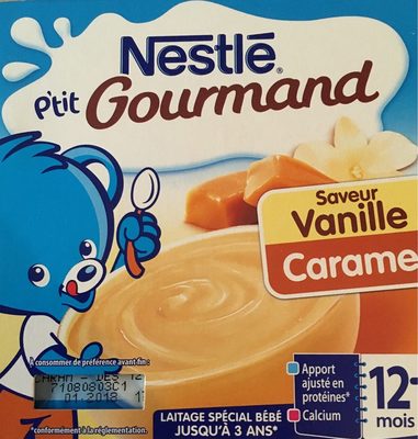 P'tit Gourmand - Laitage Vanille Caramel P'tit Gourmand