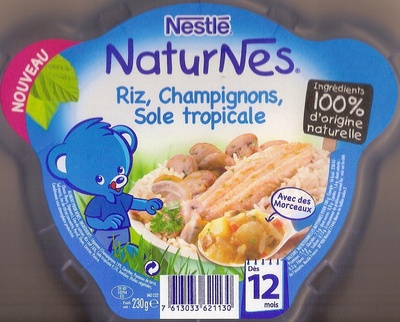 NaturNes riz, champignons, sole tropicale