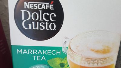 Marrakech tea front packaging