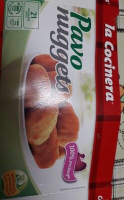 Nuggets de pavo front packaging