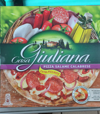 Pizza salame calabrese