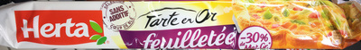 TARTE EN OR pâte feuilletée -30% de matière grasse