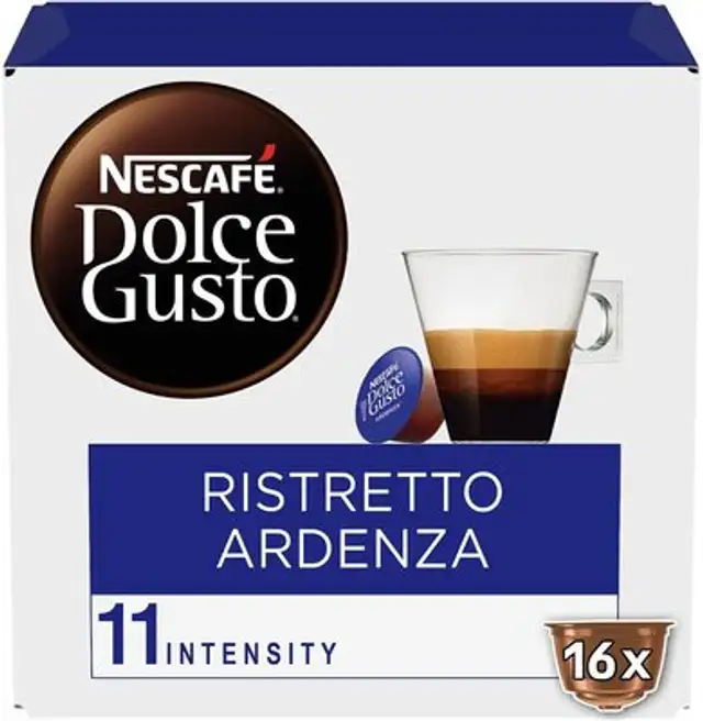 Dolce Gusto ristretto ardenza front packaging