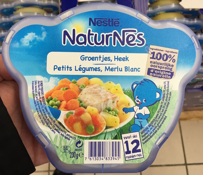 NaturNes Petits Légumes, Merlu Blanc