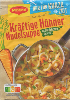 Kräftige Hühner Nudelsuppe